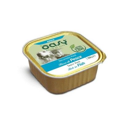 Oasy Delizioso Paté Cane Adulto Pesce 150g
