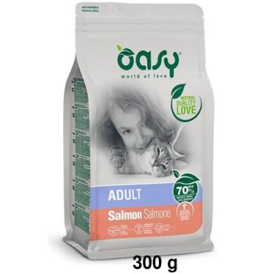 Oasy Lifestage Secco Gatto Adulto Salmone 300g