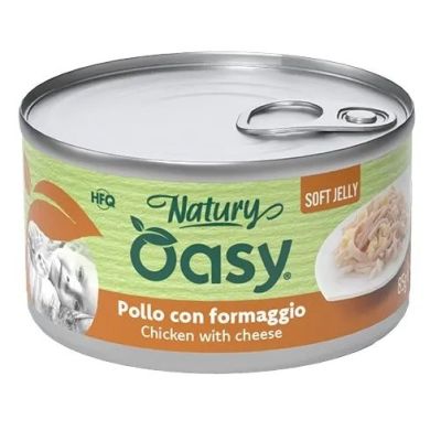 Oasy NATURY • Pollo con formaggio 85 gr