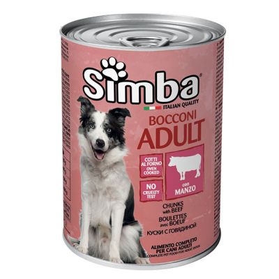 Simba Bocconi con Manzo 1230 gr