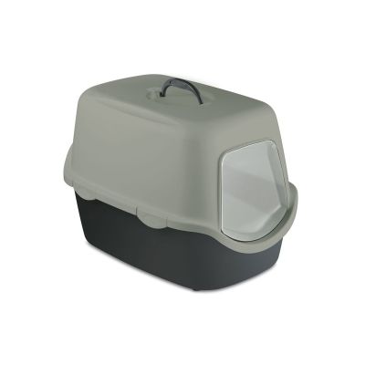 Stefanplast Cathy Lettiera Gatto Foggy Green/Grigio Ardesia - Linea Green