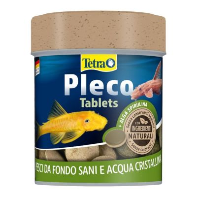 Tetra Pleco Tablets 120 Compresse ad Alta Percentuale di Spirulina