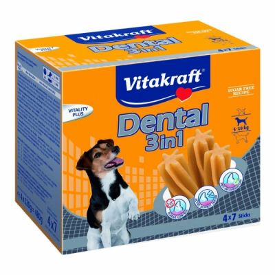 Vitakraft Dental 3in1 S Multipack 4x7 pz